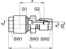 Serto Nr. So-41021 18 mm - Gerade Verschraubung