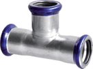 T-Stück Abzweig vergrössert Inox - 15-18-15 T 90°