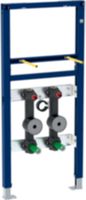 Geberit Duofix Element für Wascht. 112 - Standarmatur, mit zwei Wasserzählerstr.