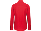 Bluse 1/1-Arm Performance Gr. 3XL, rot - 50% Baumwolle, 50% Polyester, 120 g/m²