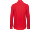 Bluse 1/1-Arm Performance Gr. L, rot - 50% Baumwolle, 50% Polyester, 120 g/m²