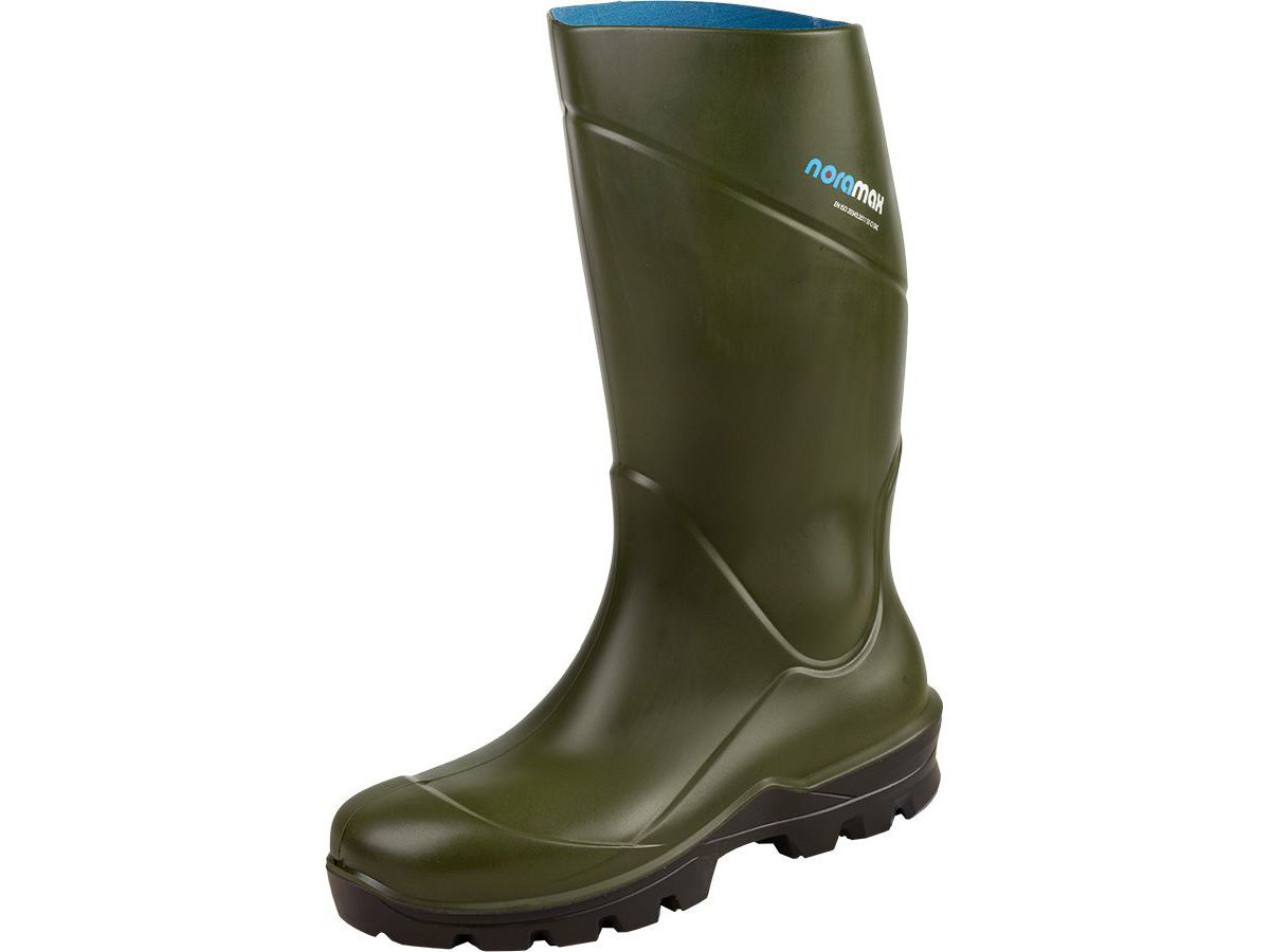Bau-Sicherheitsstiefel NORA - aus grünemPolyurethan