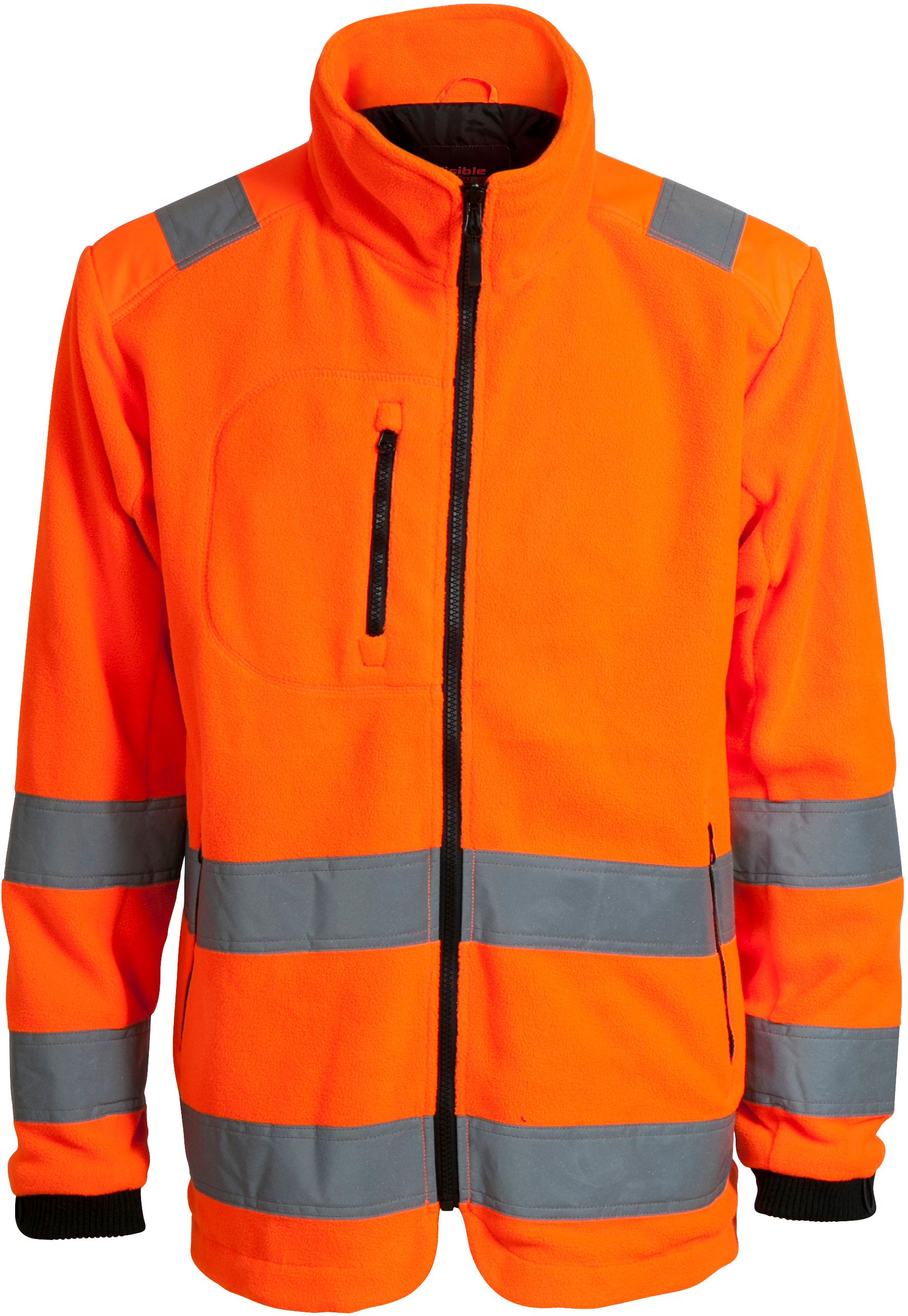 ELKA Xtreme fleece zip-in Jacke - 100% Polyester, fluororange