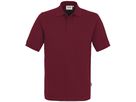 Poloshirt Mikralinar PRO, Gr. L - hp weinrot