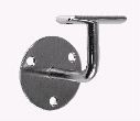 Wandhalter 90° fest elek. oder gebürstet - Rondelle 80x3, Schale 70x30 Wst. 4301