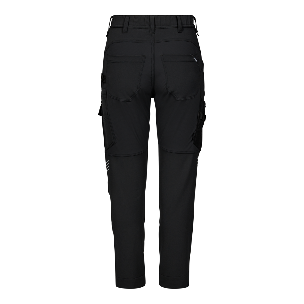 ENTIRE Damen Arbeitshose Gr. 34 - Schwarz, 4-Wege-Stretch