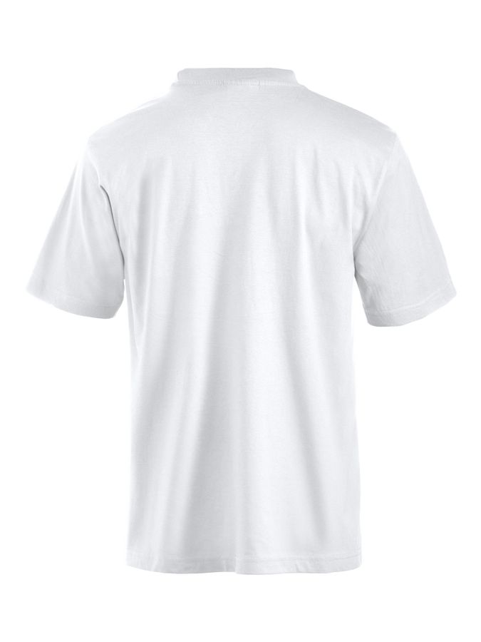 CLIQUE CLASSIC-T, Kurzarm, Gr. M - weiss, unisex, Rundhals, 100% Baumwolle