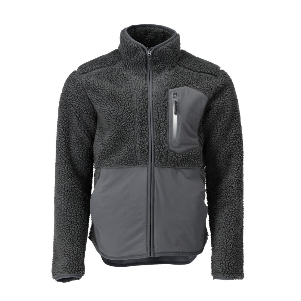 Faserpelz Jacke mit Reissverschluss - 80% Rec. Polyester, 20% Polyester