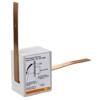 Dilatationsfugen-Überbrückung Cu - (zum Einbetonieren), Band 26x2mm