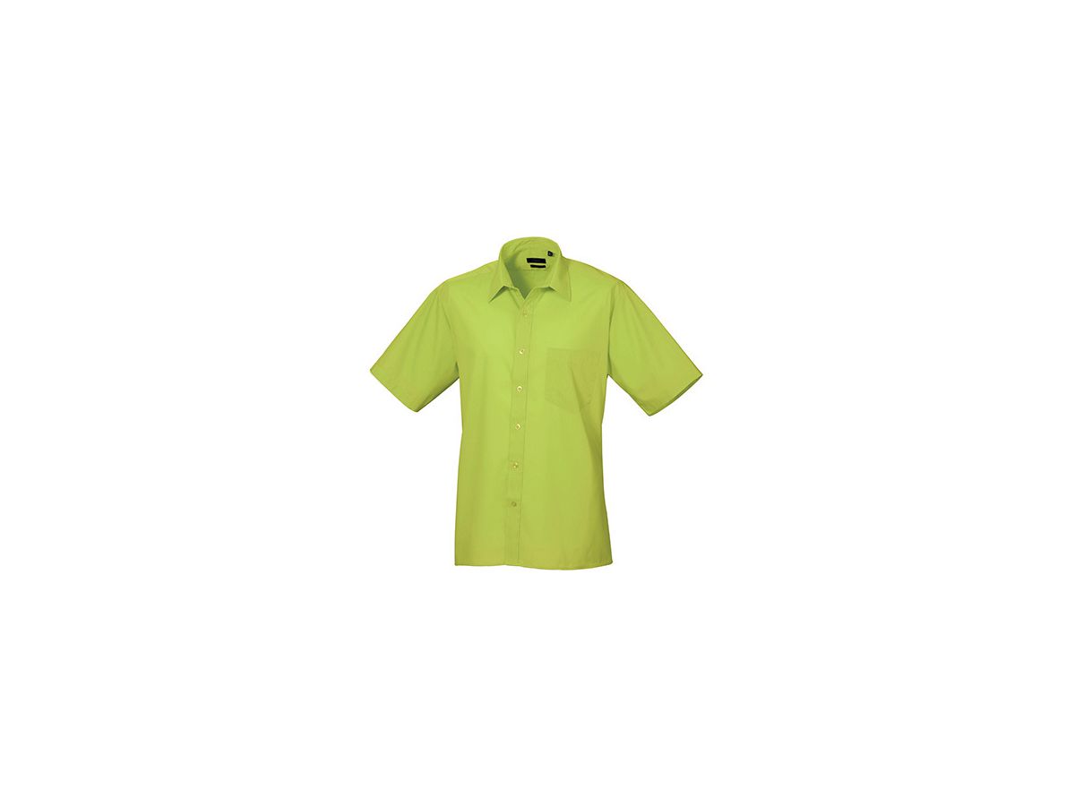 Poplin Short Sleeve Hemd Kurzarm - Premier Workwear Herren