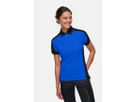 Poloshirt Mikralinar Contrast Gr. 2XL - royalblau/schwarz, Damen