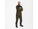 ENTIRE Gesteppte Fleecejacke Gr. 5XL - Forest Green/Schwarz