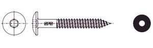 Fassadenschraube rostfrei 4.8 x 38 mm - Carat 7020, passend zu Anthr. N6510