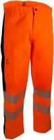 Bormio Speer Regenjacke aus Polyester - orange/schwarz, mit 3M Reflektoren