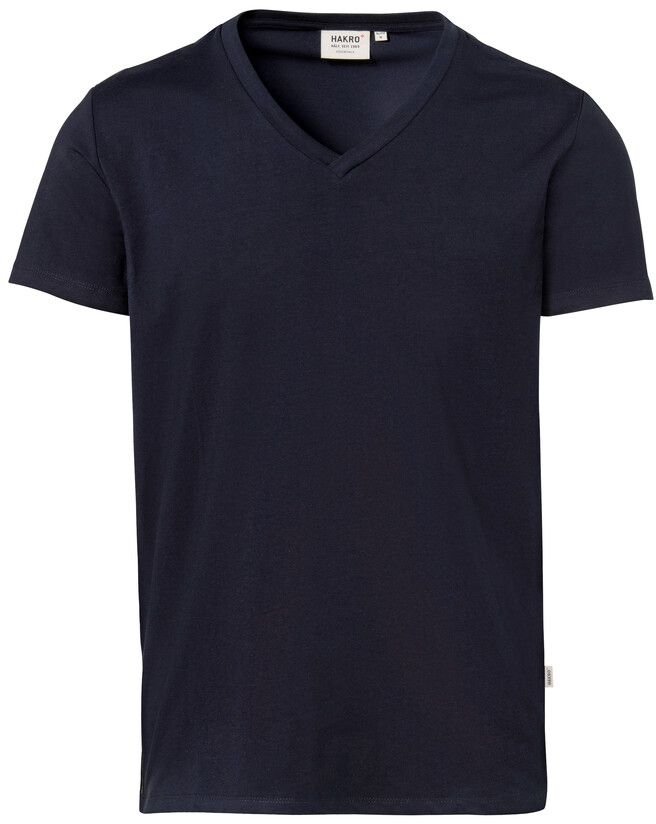 V-Shirt Stretch - 95% Baumwolle, 5% Elasthan, 170 g/m²