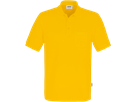 Pocket-Poloshirt Perf. Gr. M, sonne - 50% Baumwolle, 50% Polyester, 200 g/m²