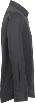 Hemd 1/1-Arm Perf. Gr. L, anthrazit - 50% Baumwolle, 50% Polyester