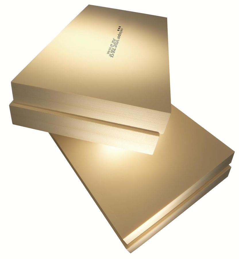 Swisspor XPS SF 700, 1250x600 mm - mit allseitigem Stufenfalz