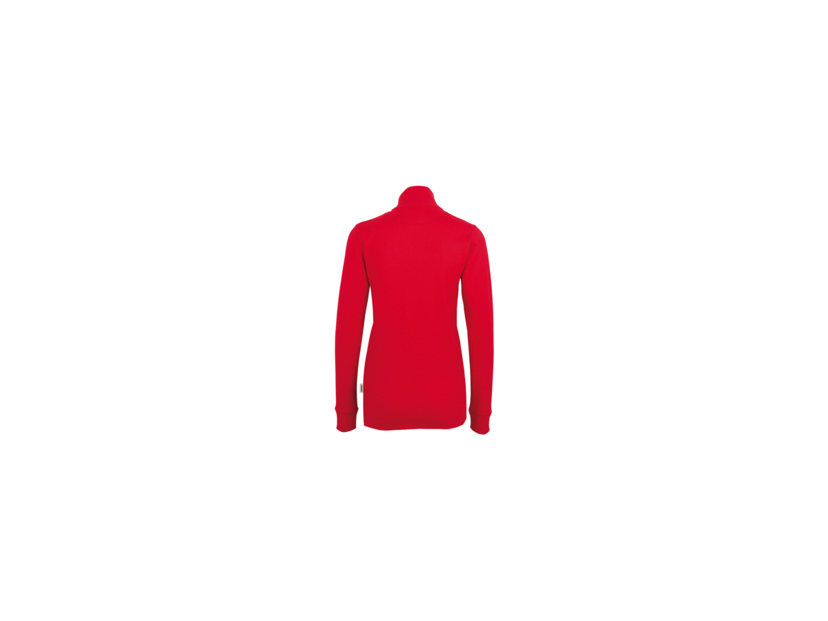 Damen-Interlockjacke Gr. S, rot - 100% Baumwolle, 220 g/m²