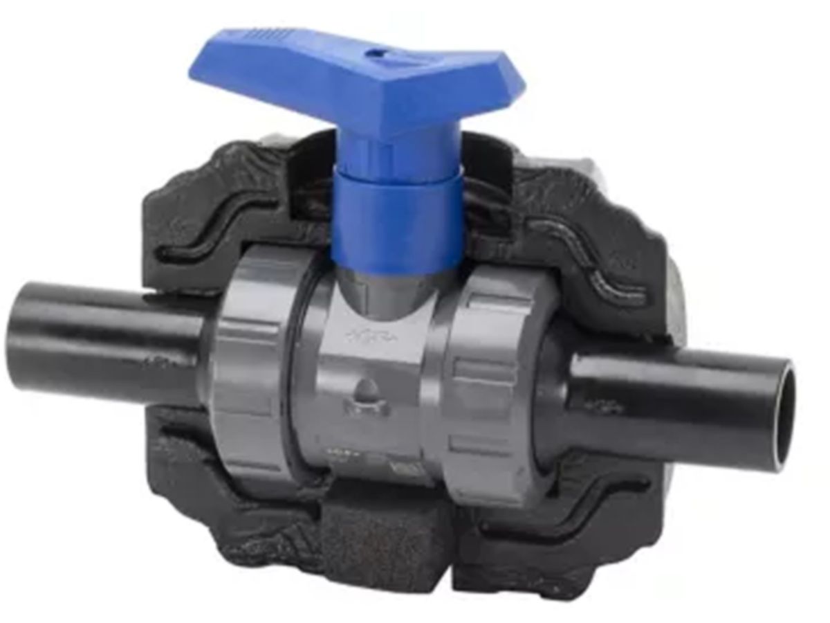 +GF+ COOL-FIT 2.0 Kugelhahn 32 mm - Typ 546 PVC-U freies Wellenende