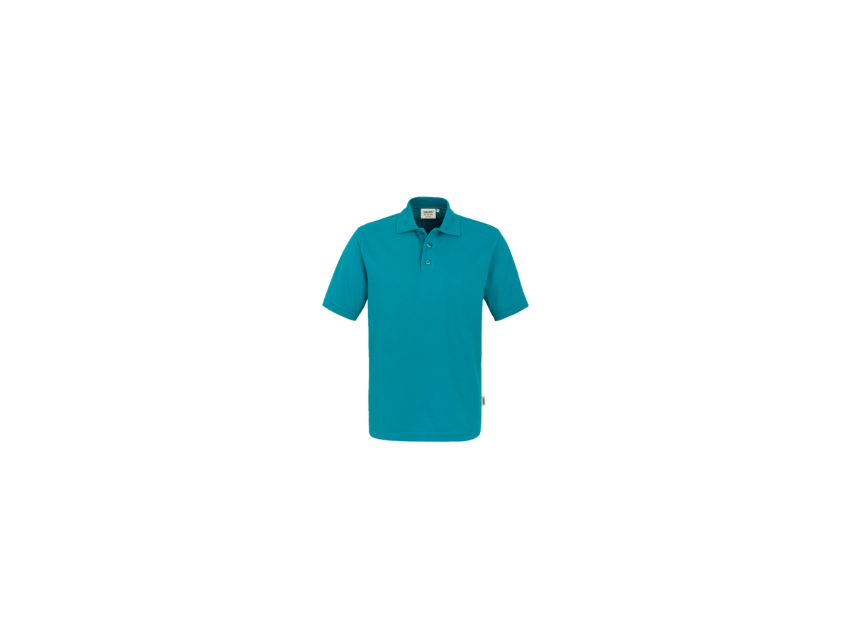 Poloshirt Top Gr. M, smaragd - 100% Baumwolle, 200 g/m²