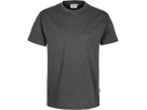 T-Shirt Perf. Gr. 4XL, anthrazit meliert - 50% Baumwolle, 50% Polyester, 160 g/m²