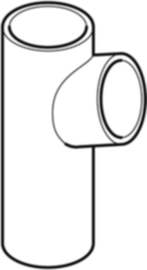 Geberit PE Abzweig 88½°
