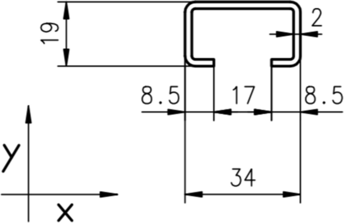 Pipex Profil CK à 6 m - 3.40