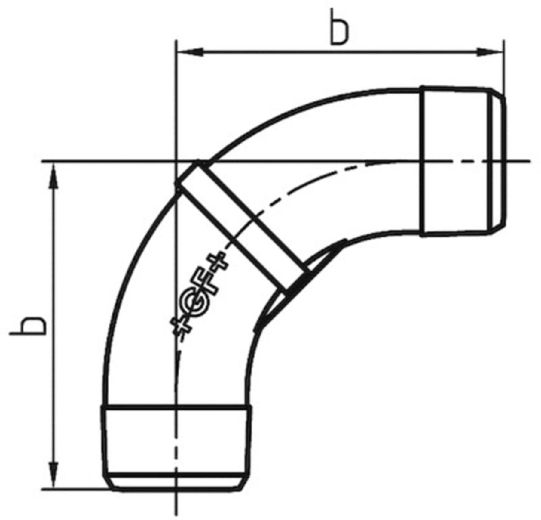 Bogen +GF+   3 verzinkt