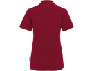 Damen-Poloshirt Classic Gr. XS, weinrot - 100% Baumwolle, 200 g/m²