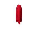 Sweatshirt Bio-Baumwolle GOTS Gr. L - rot,75% Baumwolle (Bio),25% Poly.recycl.