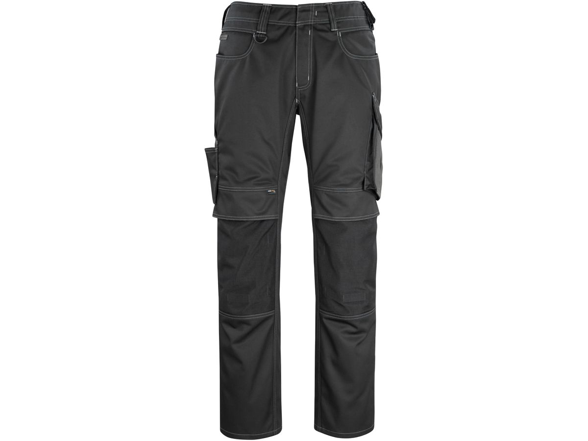 Erlangen Hose schwarz-dunk. anthr. 82C45 - 70% polyester / 30% tencel
