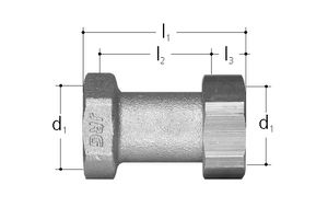 Sanipex Muffenverschraubung   1"