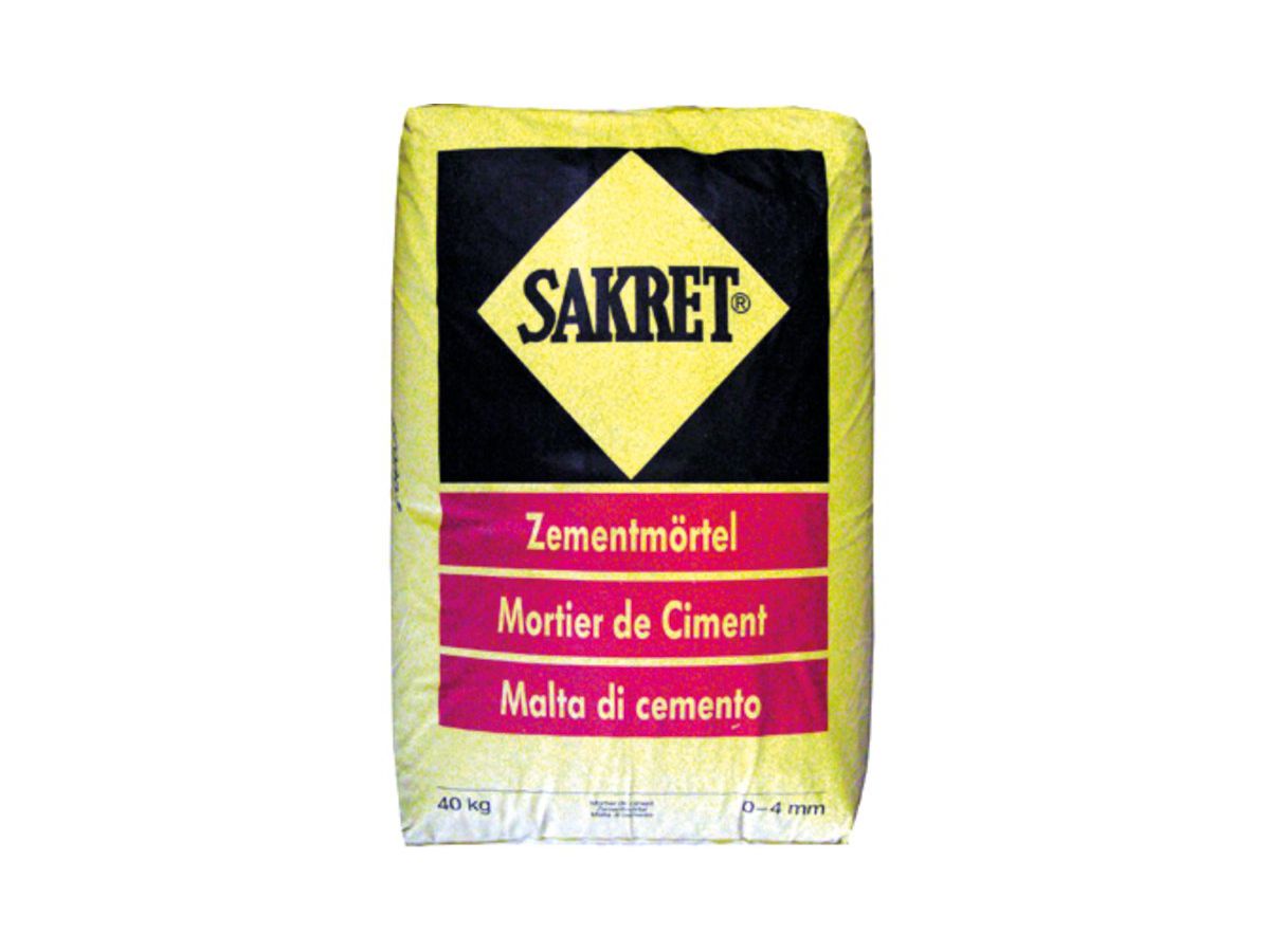 Sakret Zementmörtel 304 Überzug - 25 kg/Sack