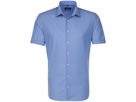 Business Kent Hemd MEN 1/2 gewebt Gr. 38 - mittelblau 100% CO