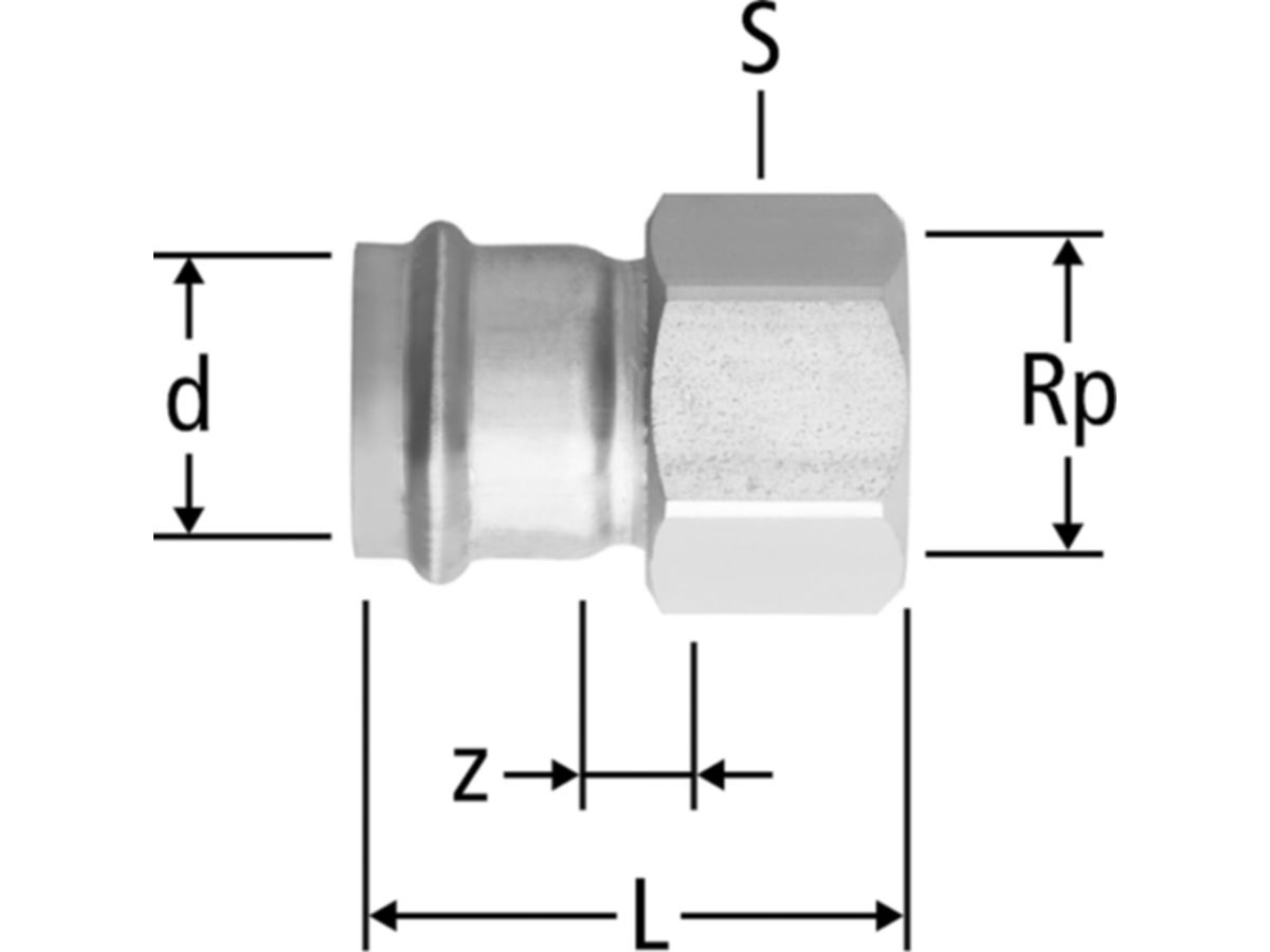 Optipress-G-Übergang