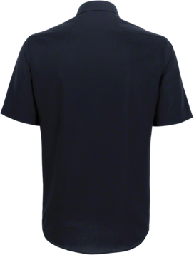 Hemd ½-Arm Business Gr. XL, schwarz - 100% Baumwolle