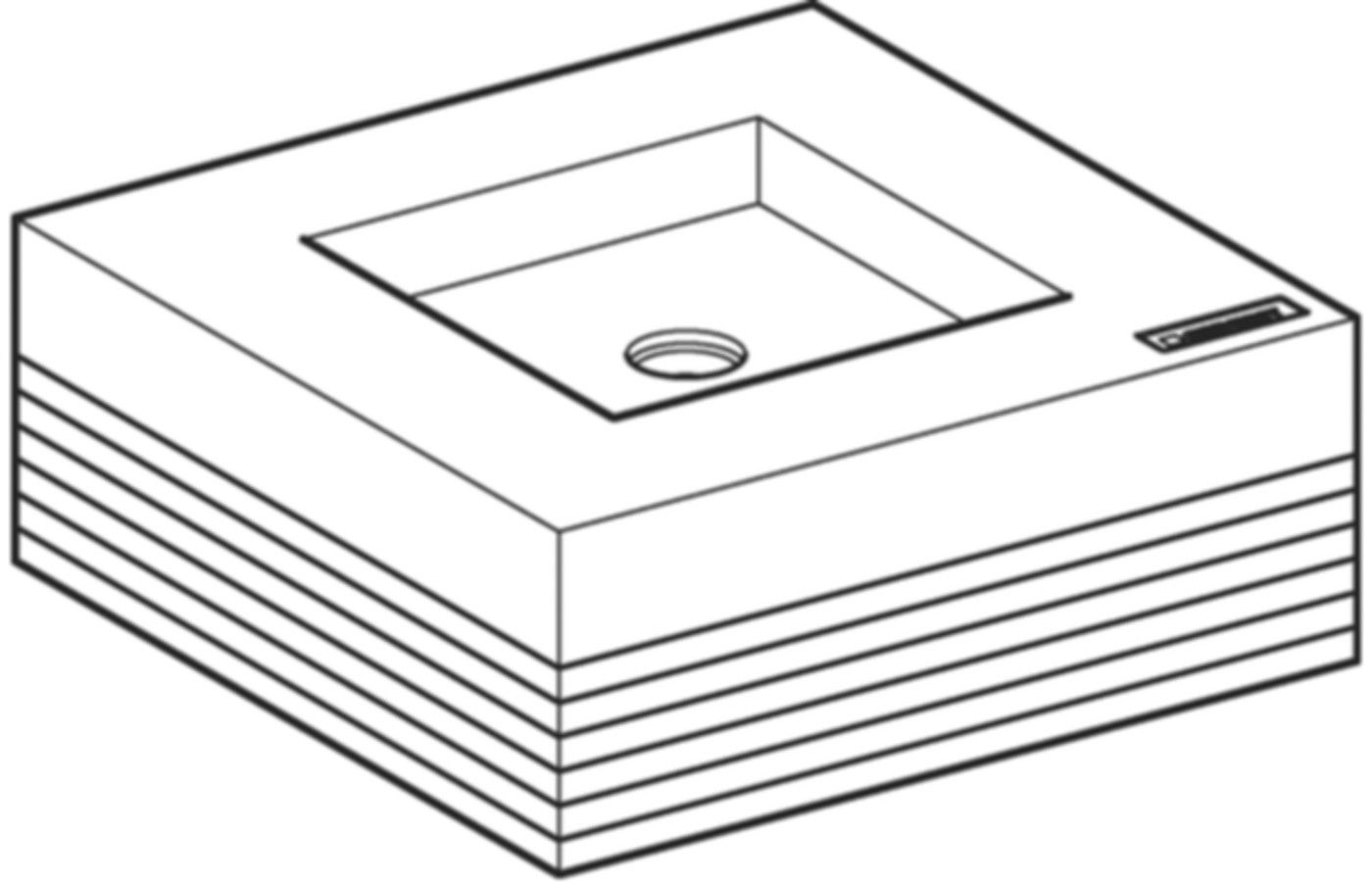 Geberit Pluvia Wärmedämmung: 56 mm
