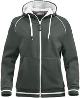 CLIQUE GRACE Sportl. Kapuzen-Sweatjacke - für Damen, 80% Polyester, 20% Baumwolle