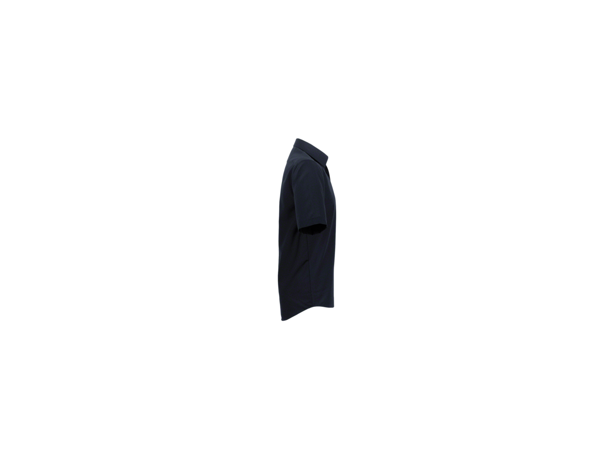 Hemd ½-Arm Business Gr. XS, schwarz - 100% Baumwolle