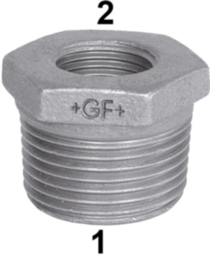 Nippel reduz. +GF+ 241 verzinkt