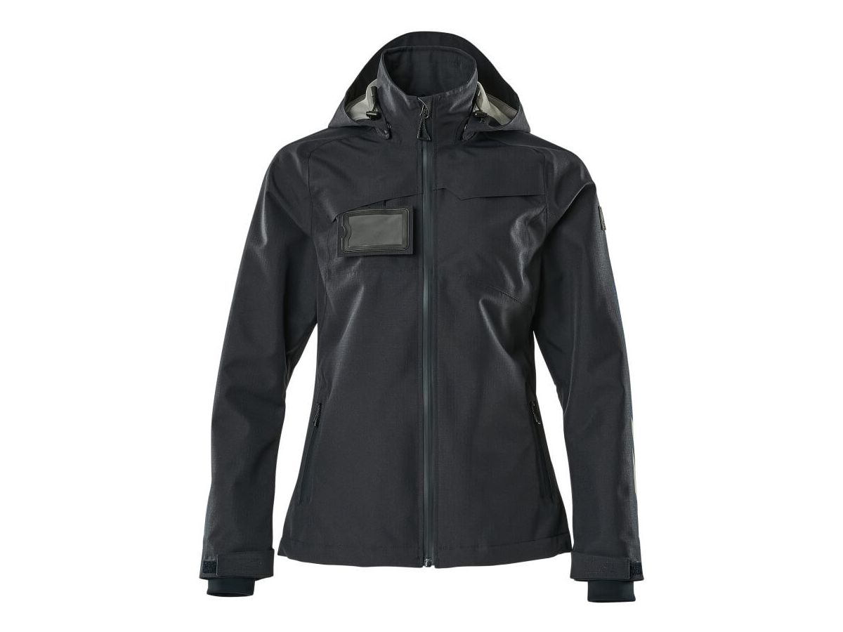 Hard Shell Jacke, wasserdicht, Gr. M - schwarzblau, Damen, 100% PES, 210 g/m2