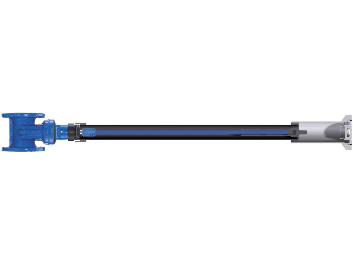 Einbaugarnitur vonRoll Fig. 6654 - L=1100 mm  5000plus