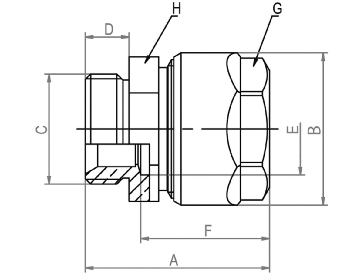 Schwarzrohradapter Simplex PLUS - mit Eurokonus