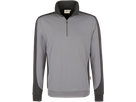 Zip-Sweatsh. Co. Perf. 4XL titan/anth. - 50% Baumwolle, 50% Polyester, 300 g/m²