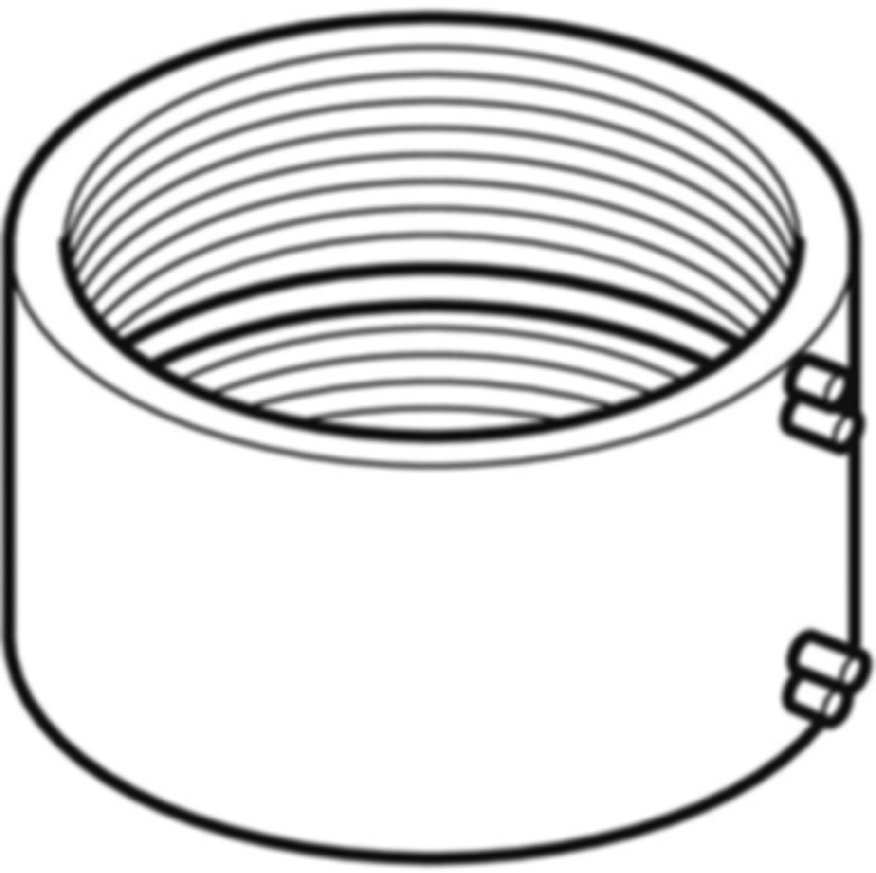 Geberit PE Thermomuffe mit Indikator