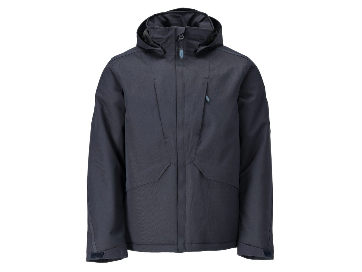 Winterjacke CLIMASCOT Gr. 4XL - schwarzblau, atmungsaktiv 100% Polyester