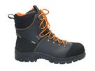 Bormio Sicherheitsschnürstiefe, Gr.47 - SAFETY Mythen, schwarz/orange