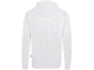 Kapuzen-Sweatjacke Premium Gr. S, weiss - 70% Baumwolle, 30% Polyester, 300 g/m²