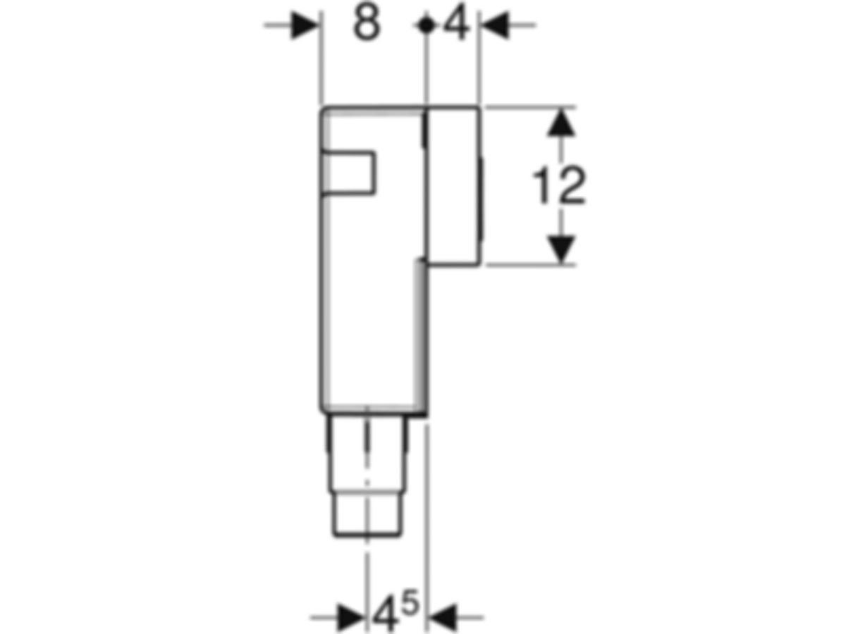 Geberit Wandeinbaukasten 50 - 56 mm